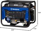 Westinghouse 4650 Peak Watt Portable Generator, RV Ready 30A Outlet, Gas Powered, CO Sensor Gronata
