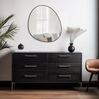 WallBeyond Asymmetrical Mirror, Irregular Mirror Full Length, Boho Wall Mirrors Decorative for Bedroom Living Room Entryway Hall, Mid Century Modern Decor 48" H x 22" W Gronata
