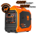 WEN Quiet and Lightweight 3600-Watt Dual Fuel RV-Ready Portable Inverter Generator with Fuel Shut Off and CO Watchdog (DF360iX) Gronata