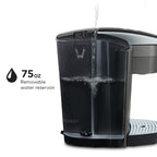 Keurig K-Elite Single Serve K-Cup Pod Coffee Maker, with Strength and Temperature Control, Iced Coffee Capability, 8 to 12oz Brew Size, Programmable, Brushed Slate Gronata