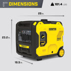 Champion Power Equipment 6500-Watt RV Ready Portable Inverter Generator with Quiet Technology and CO Shield Gronata