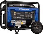 Westinghouse WGen3600 Portable Generator, 4650 Peak Watts & 3600 Rated Watts, RV Ready 30A Outlet, Wheel & Handle Kit, Gas Powered Gronata