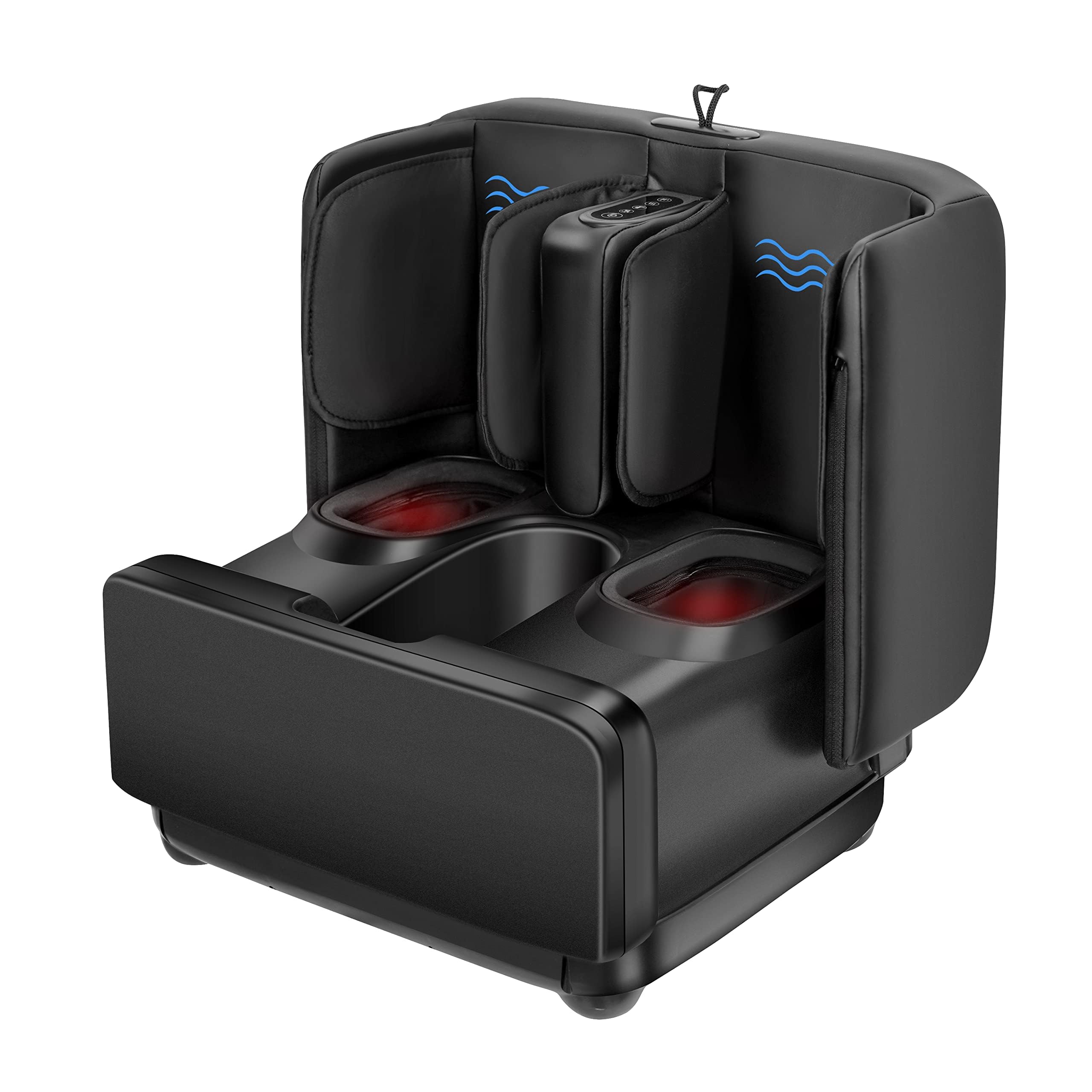 COMFIER 2 in 1 FSA Foot Massager Machine,HSA Shiatsu Foot and Calf Massager with Heat,Kneading,Vibration,Compression Massagers for Feet Health,Plantar Fasclitis,Father‘s Day Gift for Dad Gronata
