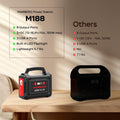 MARBERO Solar Generator 296Wh with Solar Panels 60W Portable Power Station with 300W Pure Sine Wave Solar Generator with Panels Included USB DC AC Outlet for Camping RV Van Outdoor Emergency Home Gronata