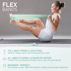 PhysKcal Pilates Ring Set, Magic Ring with 1x Core Ball, 3X Resistant Loop and 2X Flex Band, Pilates on Mat Essential Kit (Nude) Gronata