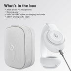 Beats Studio Pro Premium Wireless Over-Ear Headphones- Up to 40-Hour Battery Life, Active Noise Cancelling, Great for Travel & Commuting, USB-C Lossless Audio, Apple & Android Compatible -Black Gronata
