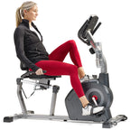 Sunny Health & Fitness Elite Interactive Series Exercise Recumbent Bike - SF-RB420046 Gronata