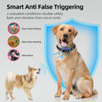 FAFAFROG Dog Bark Collar, Rechargeable Smart Collar, Anti Barking Training Collar with 5 Adjustable Sensitivity Beep Vibration, Bark Collar for Large Medium Small Dogs (Black) Gronata