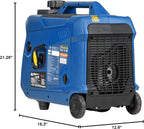 Westinghouse 4000 Peak Watt Super Quiet Portable Inverter Generator, Wheel & Handle Kit, RV Ready 30A Outlet, Gas Powered, CO Sensor, Parallel Capable Gronata