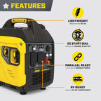 Champion Power Equipment 4000-Watt RV Ready Portable Inverter Generator with Quiet Technology and Free 3-Year Warranty Gronata