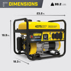 Champion Power Equipment 4375-Watt RV Ready Portable Generator with Free 3-Year Warranty Gronata