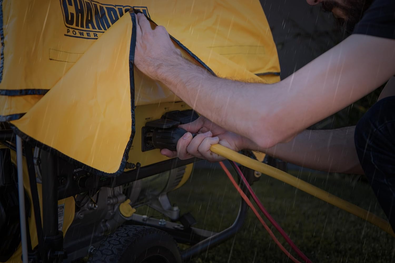 Champion Power Equipment 100376 Storm Shield Severe Weather Portable Generator Cover by GenTent for 4000 to 12,500-Starting Watt Generators Gronata