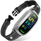 FAFAFROG Dog Bark Collar, Rechargeable Smart Collar, Anti Barking Training Collar with 5 Adjustable Sensitivity Beep Vibration, Bark Collar for Large Medium Small Dogs (Black) Gronata