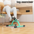 RYGEO Pedal Exerciser Mini Exercise Bike for Leg and Arm Recovery Exercise Lightweight and Portable Floor Bike(Silver) Gronata
