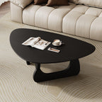 Mid Century Modern Coffee Table - Walnut Wooden Coffee Table for Living Room,Center Table Suitable for Bedroom Living Room Reception Office Tables (Walnut, Small 34.5 * 23.5 * 16in) Gronata