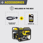 Champion Power Equipment 4375-Watt Dual Fuel RV Ready Portable Generator with Free 3-Year Warranty Gronata