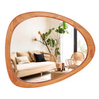 WallBeyond Asymmetrical Mirror, Irregular Mirror Full Length, Boho Wall Mirrors Decorative for Bedroom Living Room Entryway Hall, Mid Century Modern Decor 48" H x 22" W Gronata