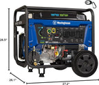 Westinghouse Outdoor Power Equipment 14500 Peak Watt Dual Fuel Home Backup Portable Generator, Remote Electric Start, Transfer Switch Ready, Gas and Propane Powered Gronata