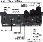 Westinghouse 6600 Peak Watt Home Backup Portable Generator, Transfer Switch Ready 30A Outlet, RV Ready 30A Outlet Gronata