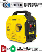 Champion Power Equipment 2500-Watt Dual Fuel Ultralight Portable Inverter Generator with Quiet Technology and CO Shield Gronata