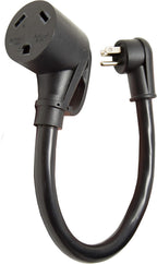 WEN PC3012 120V 15-Amp 1800-Watt Generator to RV Adapter Cord (5-15P to TT-30R), Black Gronata