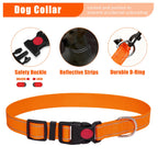 YXFDOYT No Pull Dog Harness Adjustable Collar & Leash Set - Dog Halter Harnesses Collapsible Bowls & Poop Bag Dispenser Muzzle ID Tags Toys Fits Small Medium Large Dogs (Pink-L) Gronata