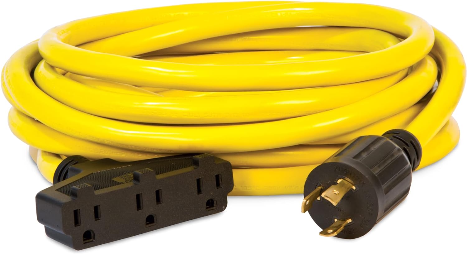 Champion Power Equipment 25-Foot 30-Amp 125-Volt Fan-Style Generator Extension Cord (L5-30P to three 5-15R) Gronata
