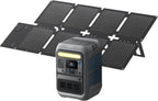 Anker Solar Generator SOLIX C300 with 60W Solar Panel, 288Wh Portable Power Station, 300W (600W Surge), LiFePO4 Battery, 140W Two-Way Fast Charging, for Outdoor Camping, Traveling, and Emergencies Gronata