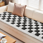 Couch Cushion Cover for dogs Sofa Cover Washable Pet Love Seat Couch Covers for Sofa Slipcovers Couch Protector Blanket for Dogs Sofa Cushion Covers for Pets Washable Pad Black 70x150cm/27.6x59in Gronata