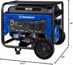Westinghouse 6600 Watt Home Backup Portable Generator, Remote Electric Start with Auto Choke, Transfer Switch Ready, RV Ready, CO Sensor Gronata