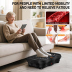 GLYLF Vibration Plate Exercise Machine, 130 Levels Full Body Workout Vibrating Plate for Lymphatic Drainage Weight Loss, 450 Lbs Capacity Shake Platform with Resistance Bands Bluetooth for Women Men Gronata