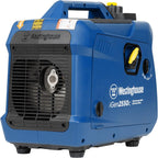 Westinghouse 2550 Peak Watt Super Quiet & Lightweight Portable Inverter Generator, RV Ready 30A Outlet, Gas Powered, CO Sensor, Parallel Capable, Long Run Time,Blue Gronata