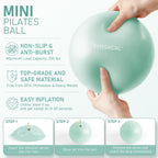 PhysKcal Pilates Ring Set, Magic Ring with 1x Core Ball, 3X Resistant Loop and 2X Flex Band, Pilates on Mat Essential Kit (Nude) Gronata