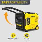 Champion Power Equipment 6500-Watt RV Ready Portable Inverter Generator with Quiet Technology and CO Shield Gronata