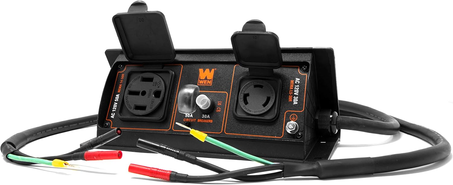 Wen GNA50i 50-Amp 6000-Watt Parallel Connection Kit for Inverter Generators, Black Gronata