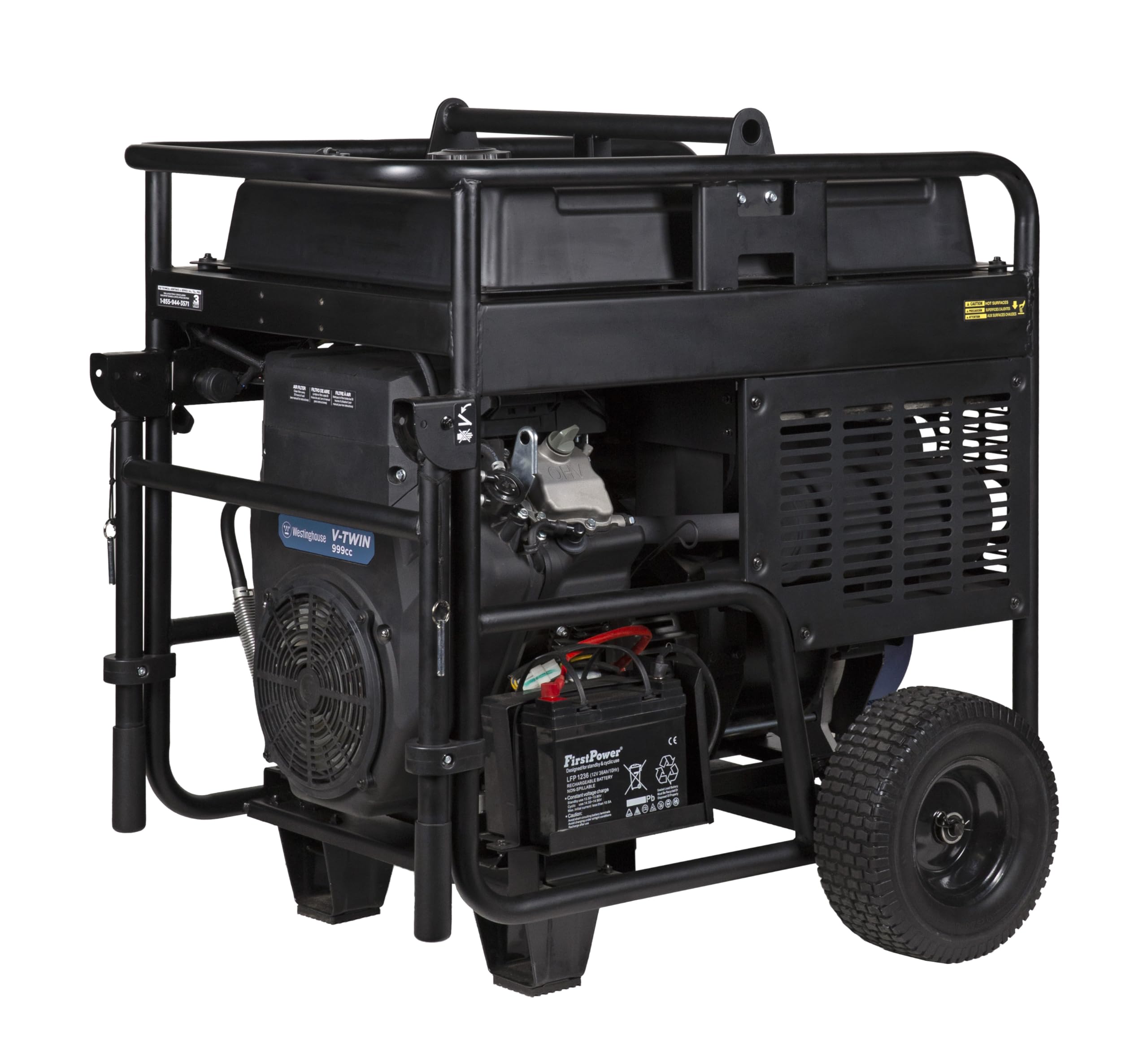 Westinghouse WGen12000DF Dual Fuel Home Backup Portable Generator, 15000 Peak Watts & 12000 Rated Watts, Remote Electric Start, Transfer Switch Ready, Gas and Propane Powered, CARB Compliant Gronata