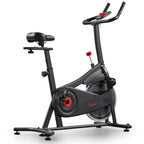 Sunny Health & Fitness Nova Smart Indoor Cycling Bike – Magnetic Resistance Exercise Bike with SunnyFit App, Quiet Belt Drive & Compact Home Cardio Bike for Beginners Gronata
