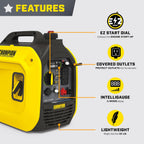 Champion Power Equipment 2500-Watt Ultralight Portable Inverter Generator with Quiet Technology and Free 3-Year Warranty Gronata