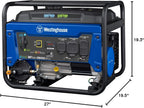 Westinghouse 4650 Peak Watt Dual Fuel Portable Generator, RV Ready 30A Outlet, Gas & Propane Powered, CO Sensor Gronata