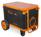 WEN 11,000-Watt 120V/240V Dual Fuel Portable Generator with Wheel Kit and Electric Start (DF1100T) Gronata