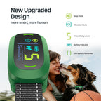 FAFAFROG Dog Bark Collar, Rechargeable Smart Collar, Anti Barking Training Collar with 5 Adjustable Sensitivity Beep Vibration, Bark Collar for Large Medium Small Dogs (Black) Gronata