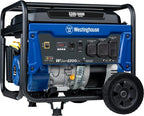 Westinghouse 6600 Peak Watt Home Backup Portable Generator, Transfer Switch Ready 30A Outlet, RV Ready 30A Outlet, Gas Powered, CO Sensor Gronata