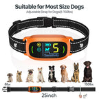 FAFAFROG Dog Bark Collar, Rechargeable Smart Collar, Anti Barking Training Collar with 5 Adjustable Sensitivity Beep Vibration, Bark Collar for Large Medium Small Dogs (Black) Gronata