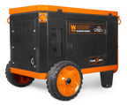 WEN 11,000-Watt 120V/240V Dual Fuel Portable Generator with Wheel Kit and Electric Start (DF1100T) Gronata