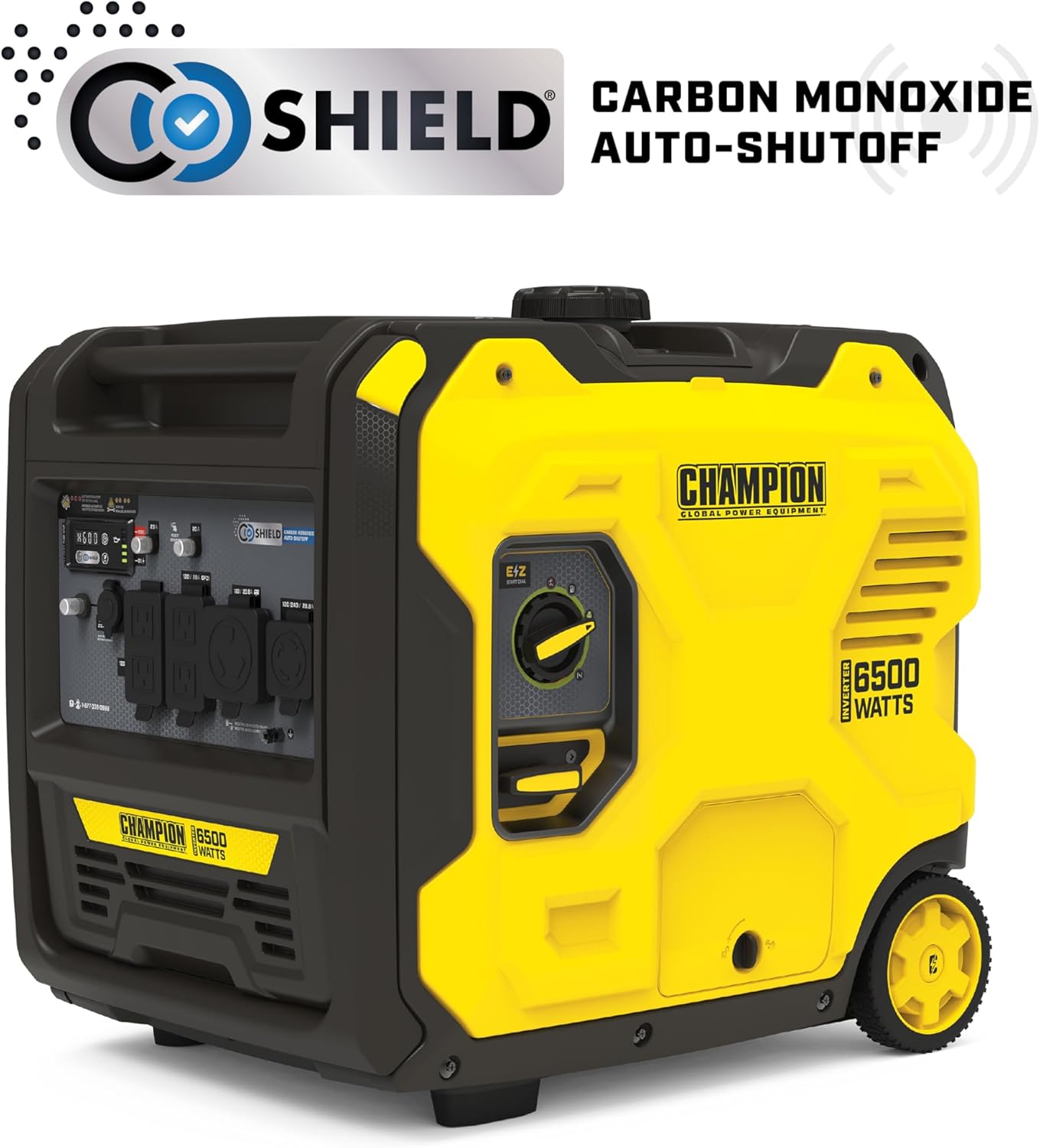 Champion Power Equipment 6500-Watt RV Ready Portable Inverter Generator with Quiet Technology and CO Shield Gronata