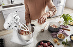 KitchenAid Classic Series 4.5 Quart Tilt-Head Stand Mixer K45SS, Onyx Black Gronata