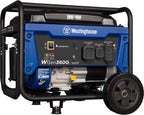 Westinghouse 4650 Peak Watt Portable Generator, RV Ready 30A Outlet, Wheel & Handle Kit, Gas Powered, CO Sensor Gronata
