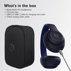 Beats Studio Pro Premium Wireless Over-Ear Headphones- Up to 40-Hour Battery Life, Active Noise Cancelling, Great for Travel & Commuting, USB-C Lossless Audio, Apple & Android Compatible -Black Gronata