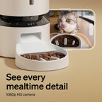 PETLIBRO Automatic Cat Feeder, 5G WiFi Automatic Dog Food Dispenser with Freshness Preservation, 5L Timed Pet Feeder with Low Food Sensor, Up to 10 Meals Per Day Gronata