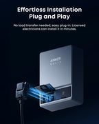 Anker SOLIX Smart Inlet Box, Manual Whole-Home Backup with Smart Daily Savings for E10, Reduce Up to 80% Bills, NEMA 3R Weatherproof, Plug & Play, Storm Guard Mode Gronata